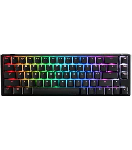 Amazon.com: Ducky One 2 RGB TKL RGB LED Double Shot PBT Mechanical